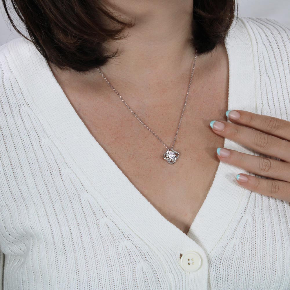 Love Knot Necklace (No Message)